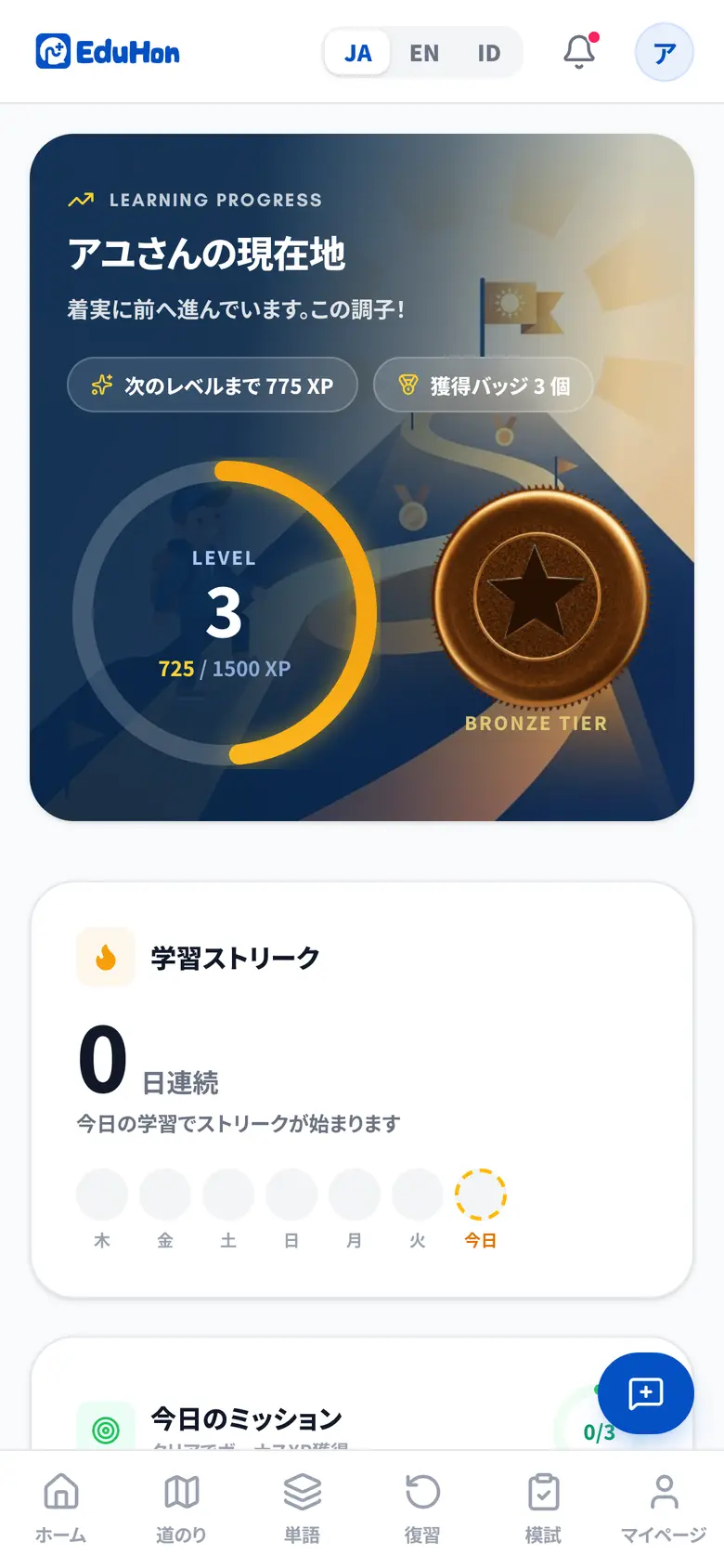 学習進捗